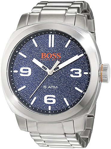 Hugo Boss Orange Cape Town Herren-Armbanduhr Analog mit Edelstahl Armband 1513419