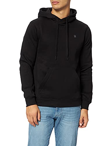 G-STAR RAW, Herren Premium Core Hooded Sweatshirt, Schwarz (dk black C235-6484), XL