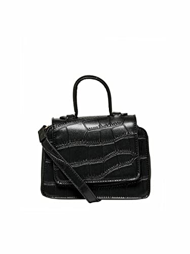 ONLY Womens ONLPETRA Croco PU Bag Handtasche, Black