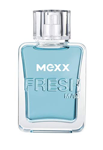 Mexx Fresh Man – Eau de Toilette Natural Spray – Aromatisches Herren Parfüm mit holzigen Noten – 1 er Pack (1 x 50ml)