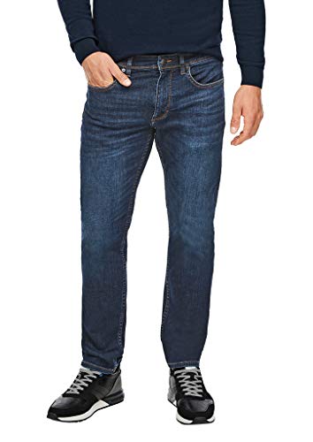 s.Oliver Herren Slim: Slim leg-Jeans dark blue 34.34