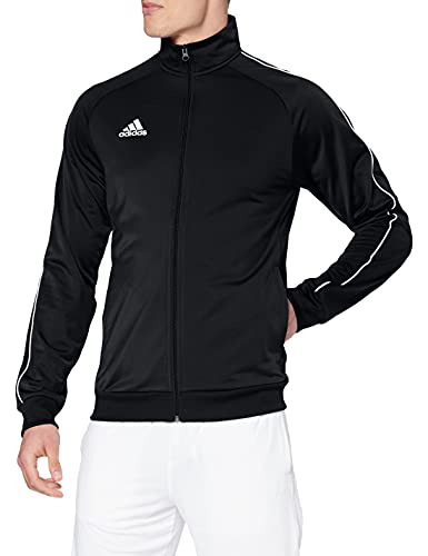 adidas Herren CORE18 PES JKT Sport Jacket, Black/White, 18-20, Gr. M