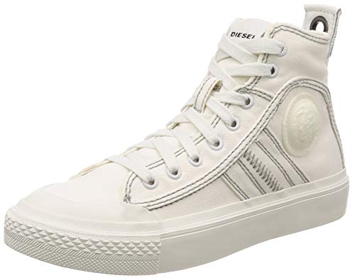 Diesel Damen S-astico Mid Lace Hohe Sneaker, Weiß (Star White T1015-Pr012), 38 EU