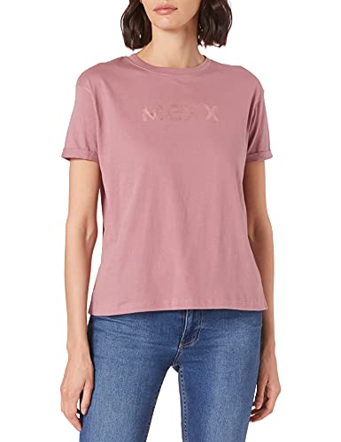 Mexx Womens Organic Cotton T-Shirt, Mauve, S