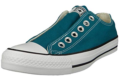 Converse Damen Low Sneaker Chuck Taylor All Star Slip Seasonal Color 170158C Grün, Groesse:37 EU
