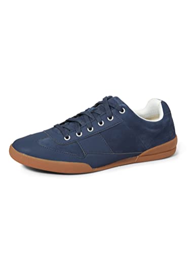 Timberland Herren Split Cupsole Oxford Basic Sneaker, Navy Nubuck, 44.5 EU