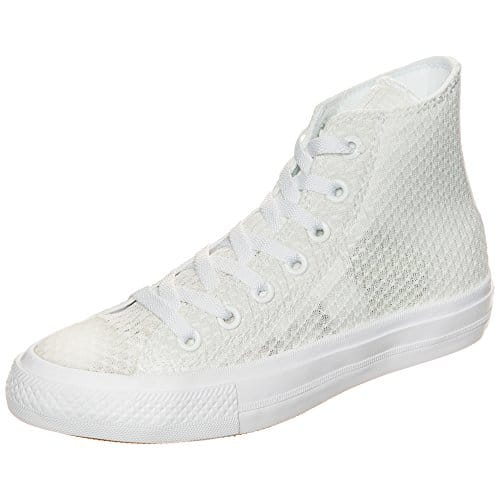 Converse Damen Chuck Taylor All Star II High Hohe Sneaker, Weiß (Weiß Weiß), 36.5 EU