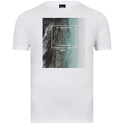 BOSS Herren Tyro 1 T-Shirt, White100, XL