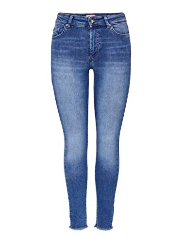 ONLY & SONS Damen Blush Life Jeans, Medium Blue Denim, M/32