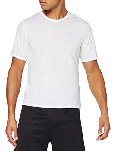 Nike Herren Dri-FIT Miler T-Shirt, White/Reflective Silver, M