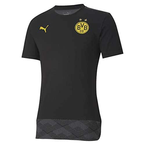 PUMA Borussia Dortmund Casuals T-Shirt Herren schwarz/gelb, XL (56/58 EU)