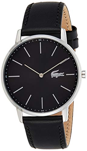 Lacoste Herren Analog Quarz Uhr mit Leder Armband 2011016